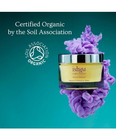 Ishga Marine Cleansing Balm - Natural Organic Skincare with Scottish Seaweed & Bergamot | Vegan Cruelty-Free | 3.38fl oz (100ml - Buy Online on GoSupps.com