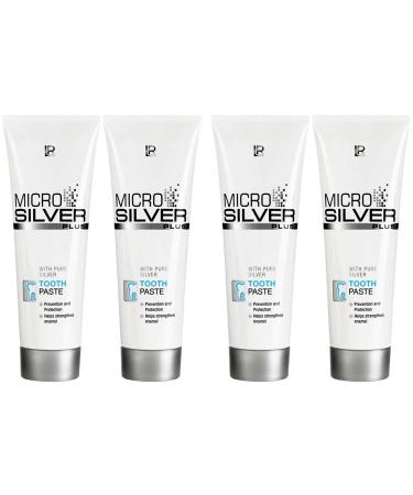 LR Moments 4x Microsilver Plus toothpaste * antibacterial regulating stabilizing * 4x 75ml - Buy Online on GoSupps.com