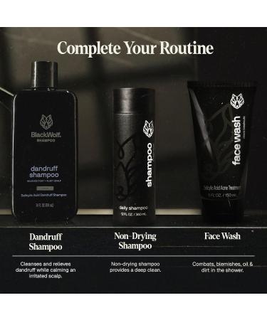 Black Wolf Sonic Scrubber Pro & Moisturizing Body Wash Set - Men's Shower & Bathroom Essentials Gift Set for Dry Dehydrated & Sensitive Skin - Hydrating Bodywash & Vibrating Face & Body Scrubber Sonic Scrubber Pro & Moist  - Buy Online on GoSupps.com