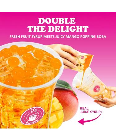 O s Bubble Popping Boba Kit DIY Bubble Tea (Passion Fruit Green Tea) - Buy Online on GoSupps.com