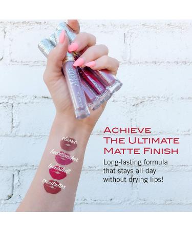 Mirabella Matte Lip Gloss Classic (Matte Taupe Nude) - Long-Wear Luxe Formula - Buy Online on GoSupps.com