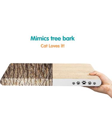 Conlun Cat Scratcher Pad - Double-Sided Anti-Slip Design | Medium-Wave White-2 Pack - Buy Online on GoSupps.com