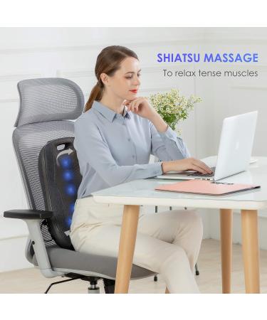 Comfier Shiatsu Massage Device - Portable Heating Massage Pillow for Neck Back & Shoulders | Perfect Gift for Mom & Dad - Buy Online on GoSupps.com