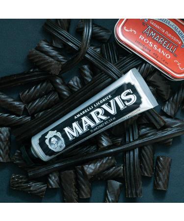 Marvi's Strong Mint Toothpaste 5x85ml - Long-Lasting Freshness + Italian Gourmet Polpa 400g - International Shipping Available - Buy Online on GoSupps.com