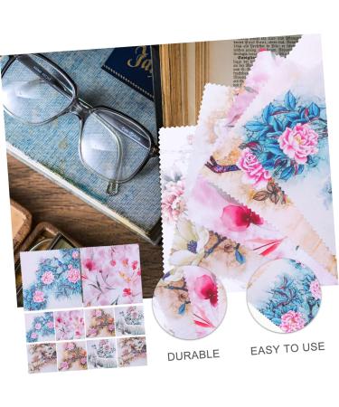 Uonlytech 50 Pcs Glasses Cleaning Cloth - Premium Microfiber Eyeglass & Screen Cleaner for Sunglasses and Phones - Buy Online on GoSupps.com