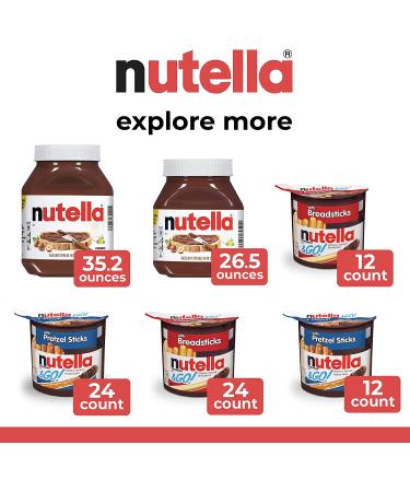 Nutella Chocolate Hazelnut Spread  Perfect Topping for Pancakes  26.5 Ounce (Pack of 6) - Buy Online on GoSupps.com