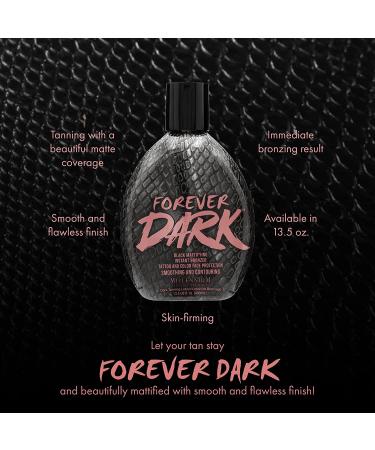Millennium Tanning Forever Dark Black Mattifying Instant Bronzer Tanning Lotion 13.5oz - Skin-Perfecting Formula - Buy Online on GoSupps.com