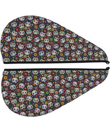 Super Absorbent Mexican Dead Cat Microfiber Hair Towel Wrap for Women - Quick Dry Coral Velvet for Long Curly & Thick Hair - Buy Online on GoSupps.com