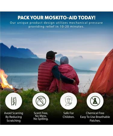 Moskito-Aid Itch & Scratch Relief Patches - Bug & Mosquito Bite Relief - Buy Online on GoSupps.com