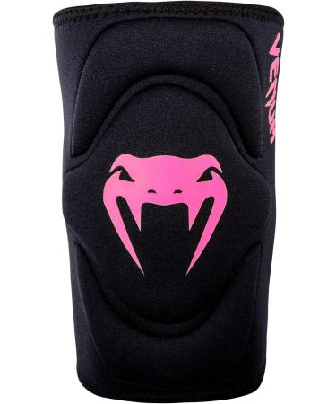 Venum Kontact Gel Knee Pad - Black/Neo Pink, Size Small - Buy Online on GoSupps.com