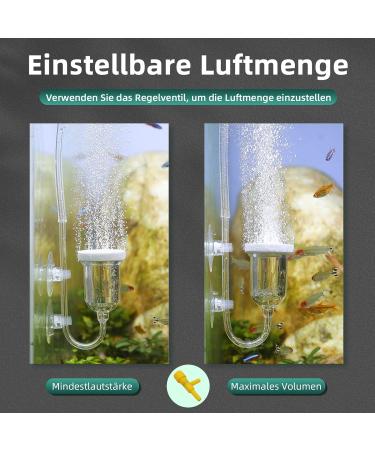 Buy Aquarium Air Stone Kit - High Efficiency Diffuser for Oxygen & Tiny Bubbles | Quiet Accessories for Hydroponics & Aquariums (35mm) - Buy Online on GoSupps.com