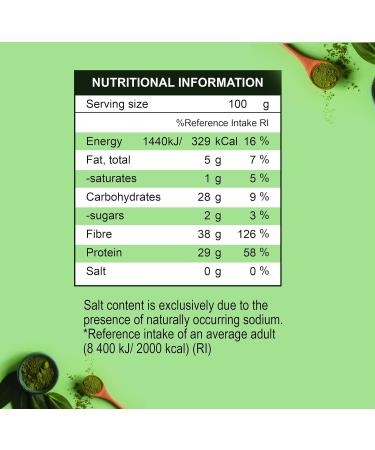 Organic Matcha Green Tea Powder - 100g (33 Servings). Culinary Grade Korean Matcha Premium Quality Natural Source of Energy High in Antioxidants Pesticide-Free Vegan. Yin & Yang Superfoods - Buy Online on GoSupps.com