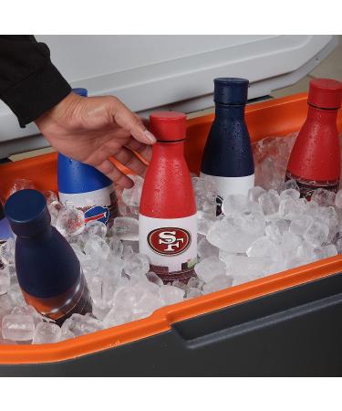 San Francisco 49ers NFL Primetime Metal 18 oz Water Bottle - Buy Online on GoSupps.com