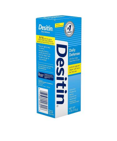 Desitin Daily Defense Zinc Oxide Baby Diaper Rash Cream - 4 oz - Buy Online on GoSupps.com