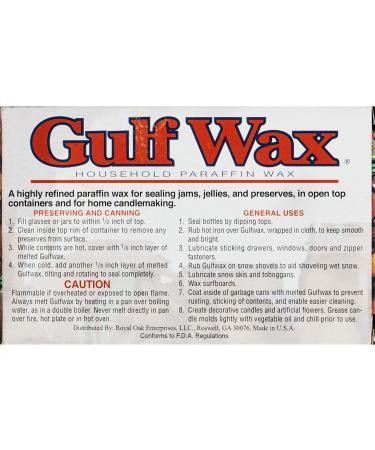 GULFWAX PARAFFIN - Royal Oak 203-060-005 Household Paraffin Wax - Buy Online on GoSupps.com
