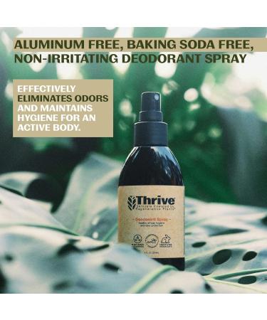 Thrive Natural Care Deodorant Spray 4 Ounces (2 Pack) - All Day Protection Aluminum Free Deodorant for Women & Men - Non-Irritating Natural Spray Deodorant Powered by Regenerative Plants - Vegan 1 Count (Pack of 2) - Buy Online on GoSupps.com