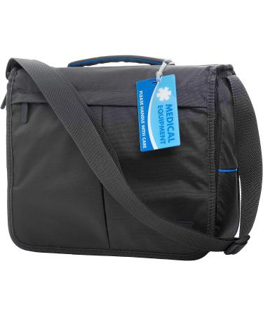 Blue Medical Equipment ID Luggage Tag - Alert for Respiratory Devices | Travel Supplies | Bag Tag Gift - Buy Online on GoSupps.com