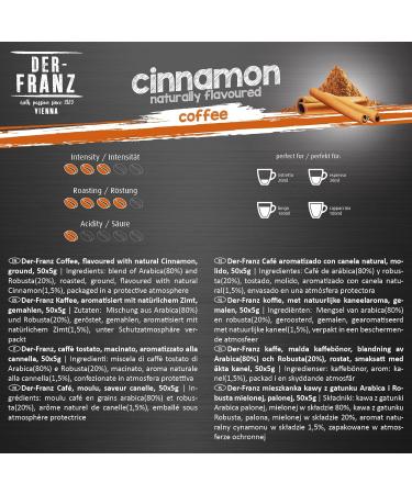 Buy The French Coffee Pack - 5 x 500g Flavored Ground Coffee (Hazelnut Vanilla Chocolate Cinnamon Caramel) - International Shipping Available - Buy Online on GoSupps.com