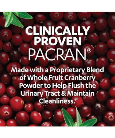 AZO D Mannose Urinary Tract Health Cleanse Flush & Protect The Urinary Tract & Cranberry Urinary Tract Health Supplement 1 Serving 1 Glass of Cranberry Juice Sugar - Buy Online on GoSupps.com