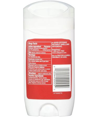 Old Spice High Endurance Anti-Perspirant & Deodorant Pure Sport 3 Oz Pack of 2 - Long-lasting Protection for Active Men - Buy Online on GoSupps.com