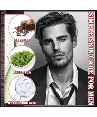 Men's Skincare Set | Moisturizing Facial Care Kit - Face Wash Toner & Moisturizer | Perfect Gift for Dad Husband or Boyfriend - Buy Online on GoSupps.com