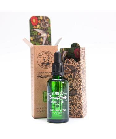 Captain Fawcett Rufus Hounds Triumphant Beard Oil 10ml - Premium Grooming for Every Beard | International Shipping - Buy Online on GoSupps.com
