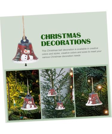 Shop Wrought Iron Abaodam Bell Pendants | Christmas Decorations & Artificial Flower Garlands | 7x7cm Metal Ring - Buy Online on GoSupps.com