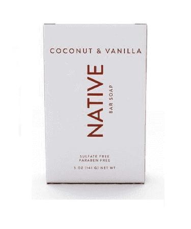Coconut & Vanilla Bar Soap - 5oz - 2 Pack | Natural Ingredients | Moisturizing and Nourishing - Buy Online on GoSupps.com