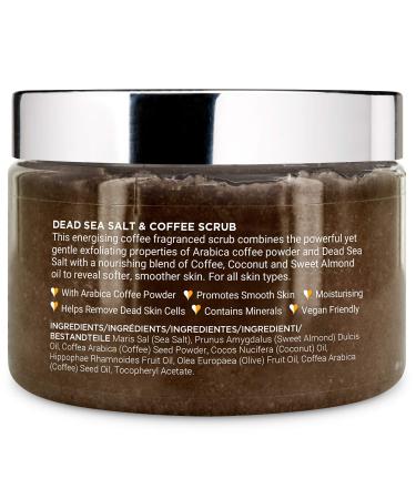 Pranatural Dead Sea Salt Body Peeling 500g - Vegan Moisturizing & Nourishing Natural Oils | Paraben-Free Cruelty-Free - Buy Online on GoSupps.com