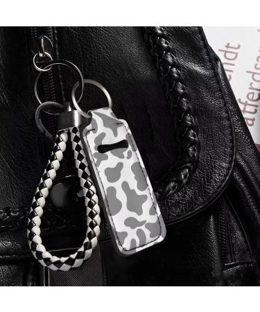 COEQINE Chapstick Keychain for Women and Girls - Lip Balm Holder - Lipstick Holder - Keychain Gray Cow One Size - Buy Online on GoSupps.com