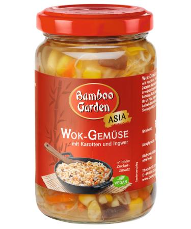 Bamboo Garden Wok Vegetables 330 g drained weight 180 g (packaging design may vary) Ginger 330 g (1 pack) - Buy Online on GoSupps.com