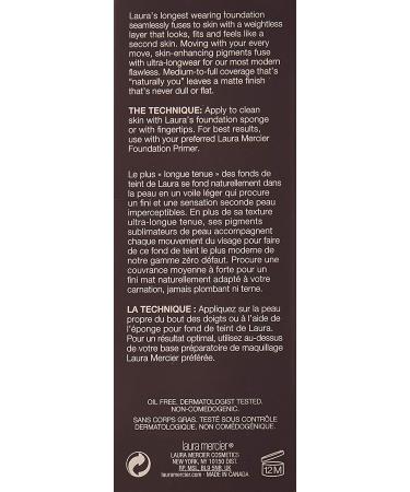 Laura Mercier Flawless Fusion Foundation 3N2 Honey - 1 fl oz (30 ml) | Longwear Makeup - Buy Online on GoSupps.com