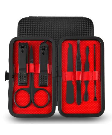 Jwxstore Manicure Set - 7 in 1 Professional Nail Care Kit with Travel Case - Buy Online on GoSupps.com
