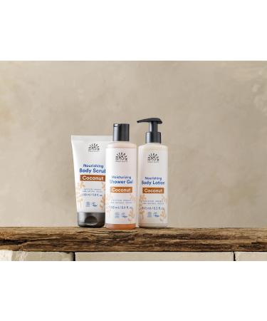 Urtekram Organic Coconut Body Scrub - Nourishing Virgin Coconut Oil 150ml | Natural Exfoliant for Smooth Skin - Buy Online on GoSupps.com