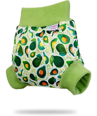 Petit Lulu Pull Up Waterproof Pants Size M (6-10 kg) | Eco-Friendly Washable Overpants for Diapers | Avocado Color - Buy Online on GoSupps.com