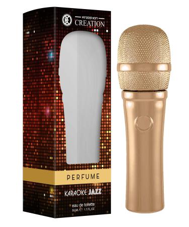 Floral & oriental fragrance Perfume Notes of Jasmine Pear Vanilla Eau de Toilette Spray Karaoke Perfume Microphone Shaped Bottle (1.7 Fl Oz) Floral Orange Vanilla 1 Fl Oz (Pack of 1)