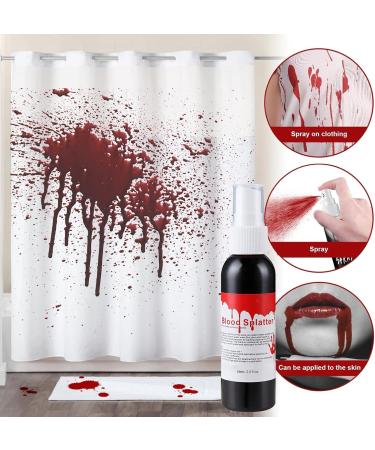 Buy Fake Blood Gel Spray | 60ml Washable Red Blood for Halloween Cosplay & Parties - Vampire Monster Zombie Bride - Buy Online on GoSupps.com