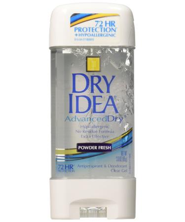 Dry Idea Clear Gel Antiperspirant/Deodorant  Powder Fresh - 3 oz