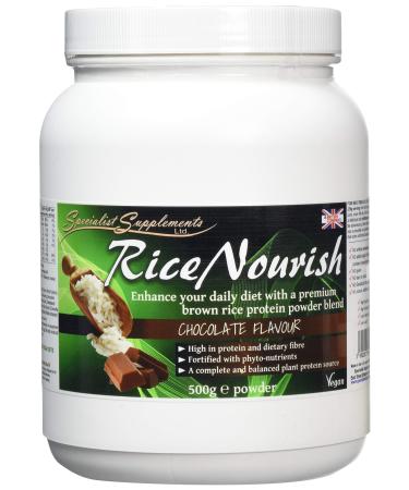 Specialist Supplements RiceNourish Chocolate Flavour Protein Powder 500g
