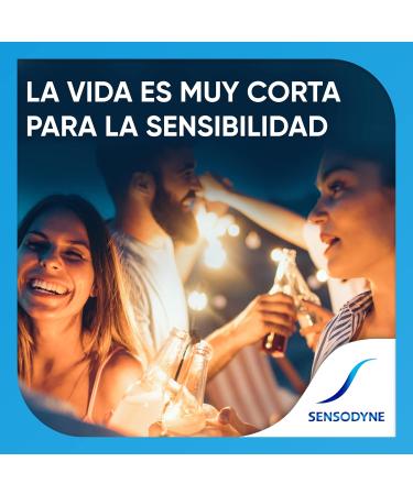  Sensodyne Sensodyne Daily Protective Toothpaste Sensitive Teeth Relief Durable Protection Against Dental Sensitivity Pack of 4 x 75ml - Buy Online on GoSupps.com