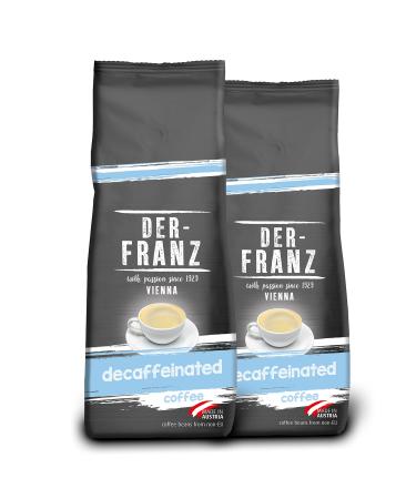 Der-Franz Decaffeinated Coffee ground 2 x 500 g Decaffeinated 500 g - Buy Online on GoSupps.com
