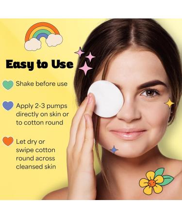 InstaNatural Besties Gentle Spray Toner - Hydrating Alcohol Free Vitamin C & Witch Hazel Breakout Control for Teens & Adults Citrus Scent 2 Fl Oz - International Shipping Available - Buy Online on GoSupps.com