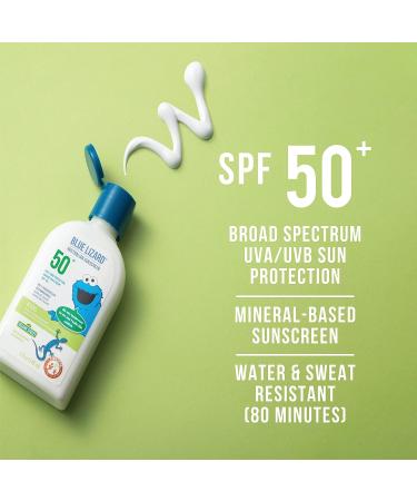 Blue Lizard Baby Mineral Sunscreen SPF 50 - Water Resistant, Fragrance Free - 5 Fl Oz - Buy Online on GoSupps.com