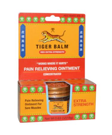 Tiger Balm Analgesic Tiger Balm Red X-tra Strength - 0.63 Fl Oz