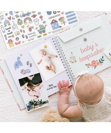Buy Lynsan Sticker Baby (212 Motifs) | Baby Album Stickers & Scrapbook Decorations for Girls - Perfect Gifts for Young Babies! - Buy Online on GoSupps.com