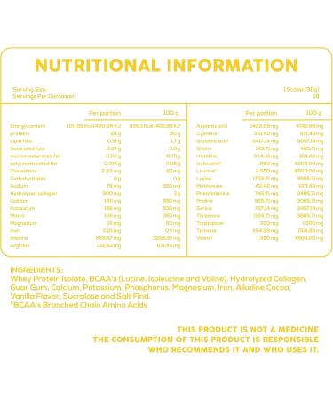 Buy ISO-Zero Caro FIT Protein Vanilla 550g - Premium Quality International Shipping - Buy Online on GoSupps.com
