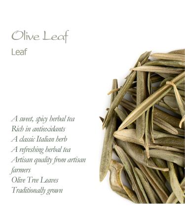Organic Olive Leaf Tea - Premium Dried Olive Leaves - 100g - Rich in Antioxidants & Natural Wellness - Buy Online on GoSupps.com
