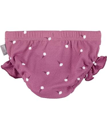 Sterntaler Girls' Swimming Trunks - Purple Flower Design with UV Protection 50+ | Baby Swimwear with Elastane & Adjustable Cord - Size 116 - Buy Online on GoSupps.com