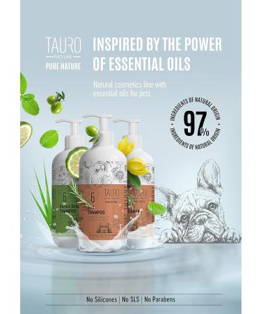 Tauro Pro Line Pure Nature Leave-In Conditioner Spray for Dogs & Cats | Natural Essential Oils | Promotes Healthy Skin & Coat | Stimulates Hair Growth - Buy Online on GoSupps.com