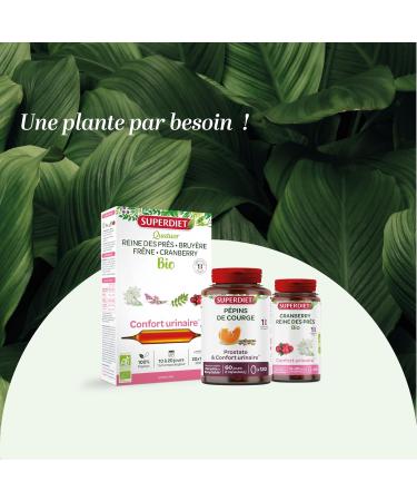 SuperDiet Cranberry Bio Urinary Comfort 20 ampoules of 10 ml or 200 ml - Buy Online on GoSupps.com